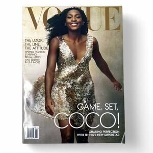 Vogue Magazine Coco Gauff Tennis April 2024